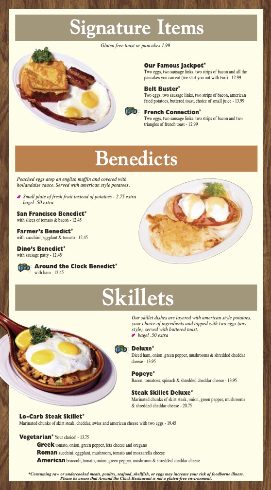 Breakfast menu 3